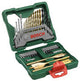Bosch x-line borenset - 40-delig - hout, metaal en steen