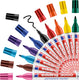 Edding 3000 permanent marker - 10 kleuren - 10 stiften - ronde punt 1,5-3 mm - water en wrijfvast - voor karton, kunststof, hout, metaal, etc. - alcohol markers voor volwassenen