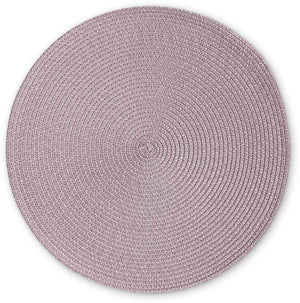 Continenta placemat rond, placemat, onderzetter, kunststof, ø 38 cm, rosé, 6623