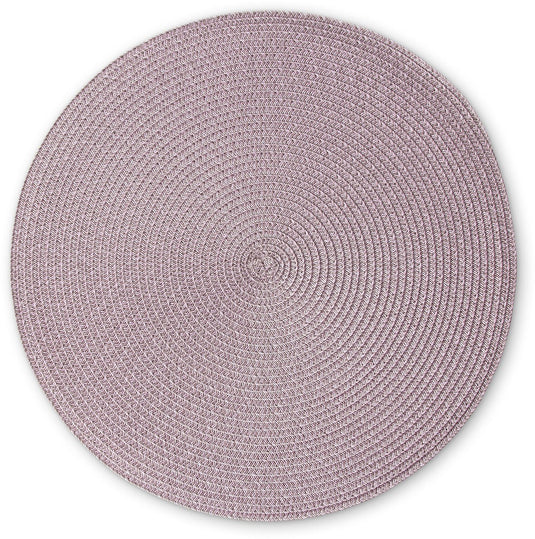 Continenta placemat rond, placemat, onderzetter, kunststof, ø 38 cm, rosé, 6623