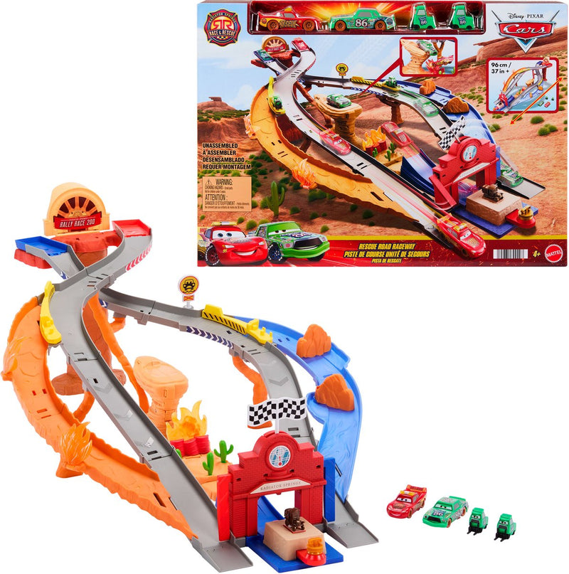 Chargez l'image dans la visionneuse de la galerie, Disney pixar cars disney en pixar cars reddingsweg racebaan
