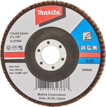 Makita d-27084 lamellenschijf diameter 125 mm 1 stuk(s)