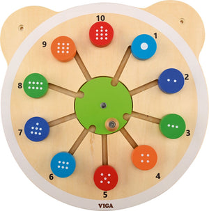 Vigatoys viga houten matchnummerbord fsc montessori gecertificeerd - uni