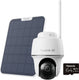 Reolink 4k batterij wifi beveiligingscamera - kleurnachtzicht - automatische tracking - afneembaar zonnepaneel - dual-band wifi 6 - tweerichtingsaudio - argus serie b440 met zonnepaneel 2 + 64gb sd-kaart