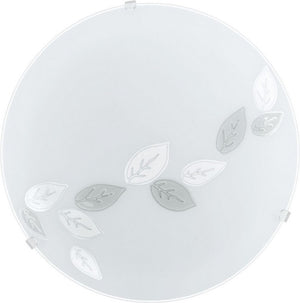 Eglo mars plafond- en wandlamp - e27 - ø 25 cm - wit