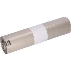 Vuilniszakken deiss 99306 50 micron transparant