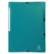 3-klepsmap exacompta 55083e a4 donkergroen