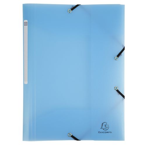 3-klepsmap exacompta 55172e a4 pastelblauw