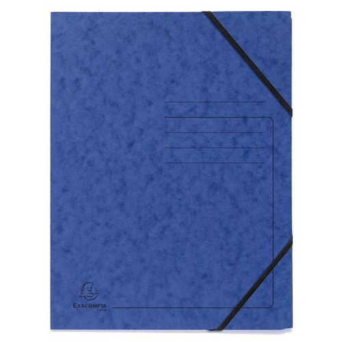 Map exacompta 555412e a4 blauw