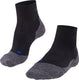 Falke tk2 cool short anti-blaar dik lyocell functioneel materiaal wandelsokken dames zwart - maat 39-40