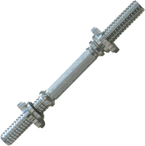 Tunturi dumbbellstang - schroefsluiting - 36cm - 30mm diameter - incl. gratis fitness app