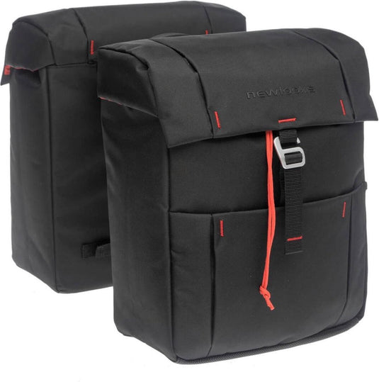 Newlooxs tas new looxs vigo double atran zwart | 37l