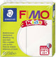 Fimo kids boetseerklei 42 g wit