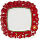 Villeroy boch dinerbord toy's delight - rood - 28 x 28 cm