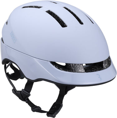 Bbb cycling sidestreet mips urban fietshelm - unisex - e-bike helm met fidlock sluiting - 14 ventilatiegaten - s (51-55cm) - mat ijsblauw