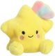 Aurora eco friendly serie - knuffel spadająca gwiazdka - 13 cm - geel - zacht pluche