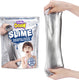 Zuru oosh zuru - oosh - foliezak slime groot - 800g - zilver