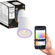 Calex halo slimme opbouwspot - smart downlight - rgb en warm wit licht - wit