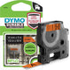 Dymo originele d1 duurzame labels | zwarte tekst op oranje label | 12 mm x 3 m | zelfklevende etiketten voor de labelmanager labelprinter | gemaakt in europa