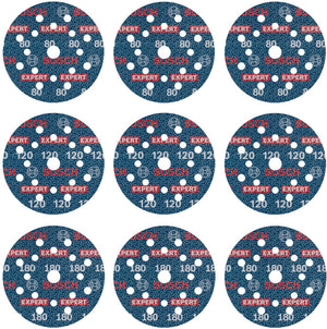 Bosch accessories 2608902407 schuurschijvenset diameter 125 mm 1 stuk(s)