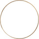 Creativ company cc metalen ring 30 cm goud