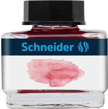 Schneider schrijfwaren schneider inktpotje - inhoud 15ml - pastel blush rood - s-6932