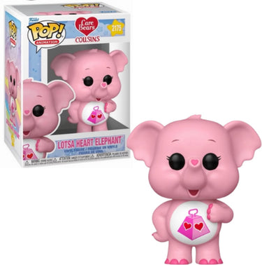 Funko care bears lotsa heart elephant (pop! animation) vinylfiguur 2175 unisex pop! - neutraal - standard