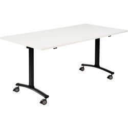 Fliptop tafel sodematub fthv3168r-q400 rechthoekig wit