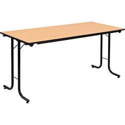 Fliptop tafel sodematub ft167tpmr-b100 rechthoekig beuken