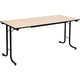 Fliptop tafel sodematub ft167tpmr-g100 rechthoekig esdoorn