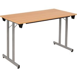 Fliptop tafel sodematub ft127tpmu-1500 rechthoekig beuken