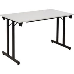 Fliptop tafel sodematub ft127tpmu-9100 rechthoekig grijs