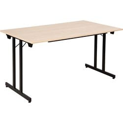 Fliptop tafel sodematub ft148tpmu-6100 rechthoekig esdoorn