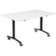 Fliptop tafel sodematub fthv3148r-q400 rechthoekig wit