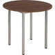Ronde tafel sodematub ft080rond-5515 rond walnoot