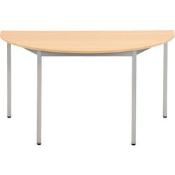 Tafel sodematub ft147dero-b515 halfrond eiken bruin