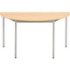 Tafel sodematub ft147dero-b515 halfrond eiken bruin