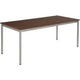 Tafel sodematub ft188rect-5515 rechthoekig walnoot