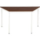 Tafel sodematub ft126trap-5c1c trapeziumvormig walnoot