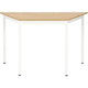 Tafel sodematub ft126trap-bc1c trapeziumvormig eiken bruin