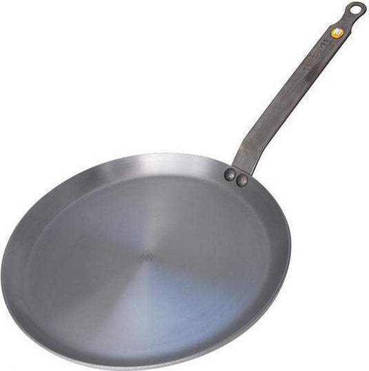 Debuyer de buyer mineral b pannenkoekenpan 24 cm – crêpepan – plaatstaal – pfas-vrij – natuurlijk antiaanbak effect – made in france