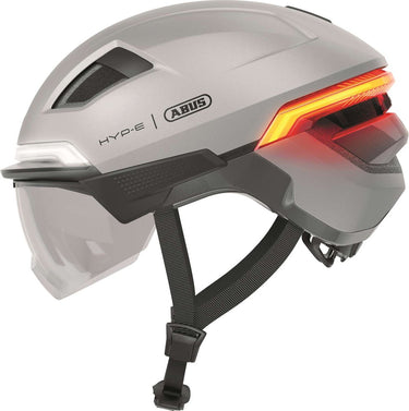 Abus fietshelm hyp-e ace gleam silver l - 57-61 cm - zilver - geschikt voor gebruik op speed pedelecs - elektrische fietsen - snorfietsen - nta-8776 745 g