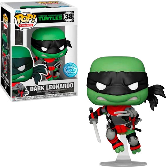 Funko pop! comics: teenage mutant ninja turtles - dark leonardo