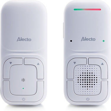 Alecto babyfoon - audio babyfoon - full eco dect - lange stand-by tijd - dbx130 - wit