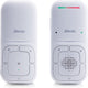 Alecto babyfoon - audio babyfoon - full eco dect - lange stand-by tijd - dbx130 - wit