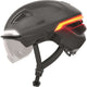 Abus fietshelm hyp-e bl.ace volcano titan s - 51-55 cm - zwart - geschikt voor gebruik op speed pedelecs - elektrische fietsen - snorfietsen - nta-8776 685 g