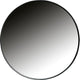 Woood doutzen spiegel - metaal - zwart - 80x80x5