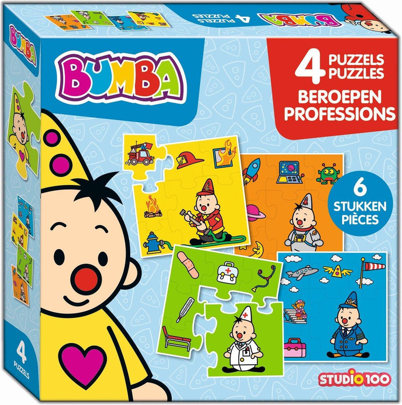 Afbeelding laden in galerijviewer, Bumba puzzel beroepen, 4in1
