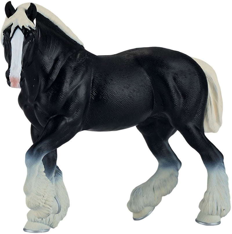 Afbeelding laden in galerijviewer, Mojo horse world zwarte clydesdale paard - 381083

