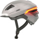 Abus fietshelm hyp-e gleam silver m - 54-58 cm - zilver - geschikt voor gebruik op speed pedelecs - elektrische fietsen - snorfietsen - nta-8776 580 g